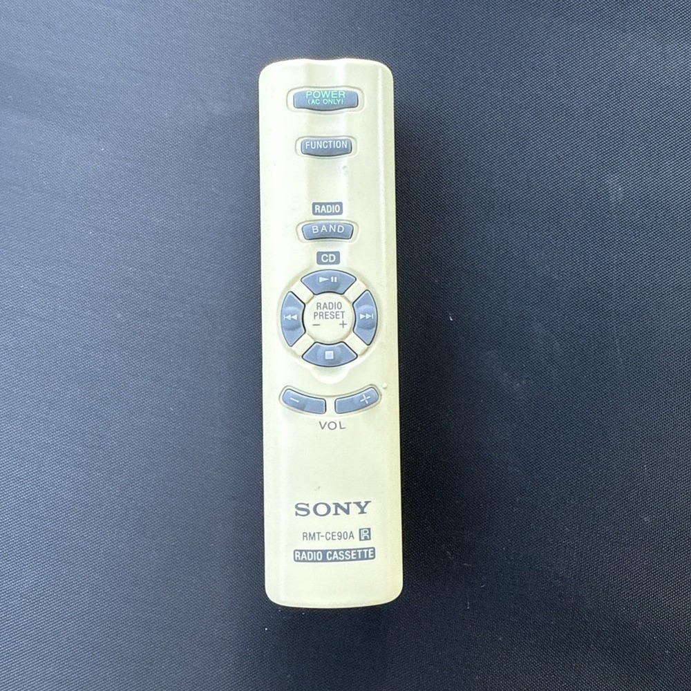 Sony OEM Remote Control RMT-CE90A Radio Cassette Gray‎ - Canada Version